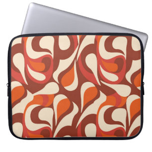 Capa Para Notebook padrão étnico de desenhar manual. Na moda de fundo