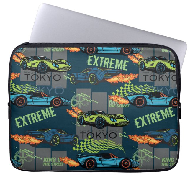 Capa Para Notebook Padrão Extremo de Corrida de Rua de Tóquio (Frente)