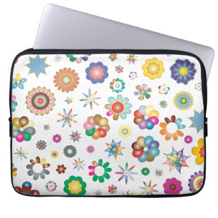 Capa Para Notebook Padrão Floral