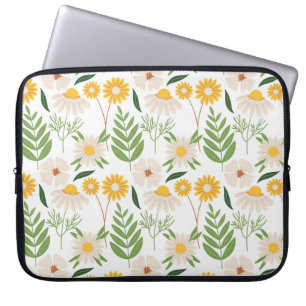 Capa Para Notebook Padrão Floral