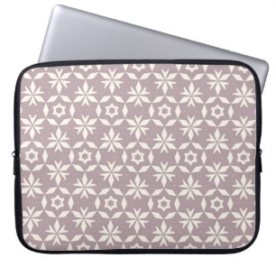 Capa Para Notebook Padrão floral contínuo ventilado. Elegante ornamen