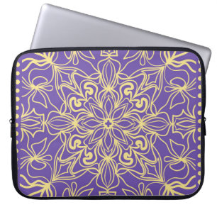 Capa Para Notebook padrão floral de abstrato. geometria, design de ma