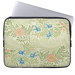 Capa Para Notebook Padrão Floral de Larkspur de William Morris