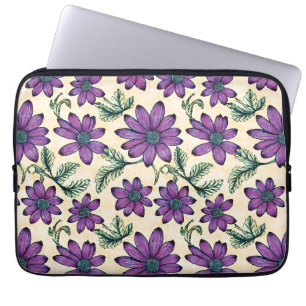 Capa Para Notebook Padrão Floral I