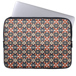Capa Para Notebook Padrão Floral Japonês