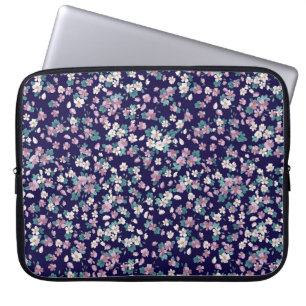 Capa Para Notebook Padrão floral uniforme simples com cor brilhante