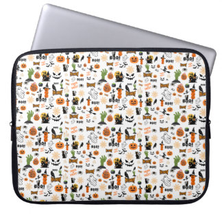 Capa Para Notebook Padrão Fofo de Halloween para Laptop