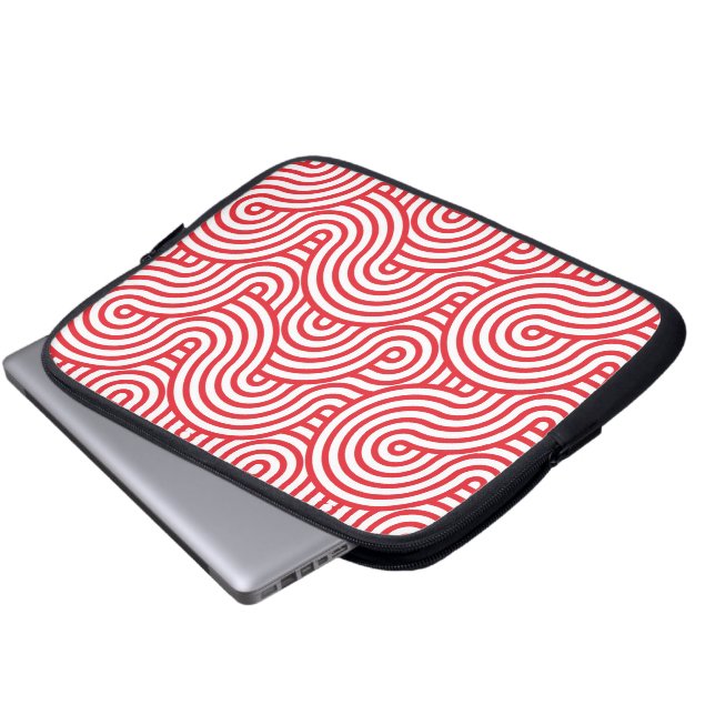 Capa Para Notebook Padrão Geométrico (Frente Inferior)