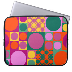 Capa Para Notebook Padrão geométrico de fundo do abstrato sem costura