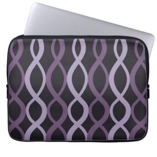 Capa Para Notebook Padrão Geométrico de Héx Dupla - Minimalista Moder