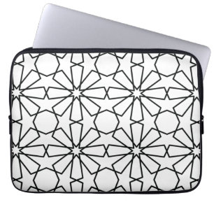 Capa Para Notebook Padrão Geométrico Islâmico Design Árabe