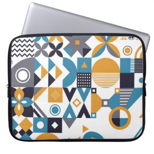 Capa Para Notebook Padrão geométrico mínimo. Abstrato designpat