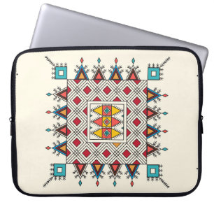 Capa Para Notebook Padrão geométrico repetitivo decorativo inspirado