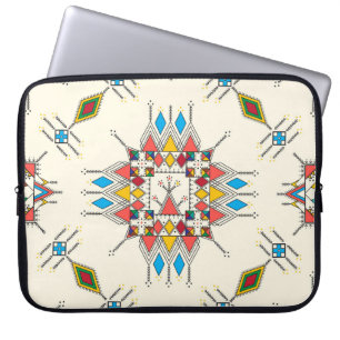 Capa Para Notebook Padrão geométrico repetitivo decorativo inspirado