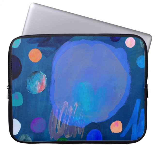 Capa Para Notebook Padrão geométrico uniforme moderno (Frente)