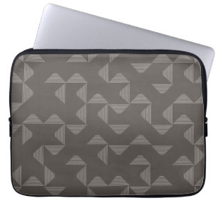 Capa Para Notebook Padrão gráfico geométrico simples, moderno e moder