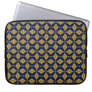 Capa Para Notebook Padrão Invisível Com Estilo Geométrico Abstrato.
