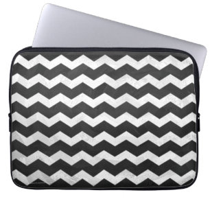 Capa Para Notebook Padrão Kohl Black Chevron