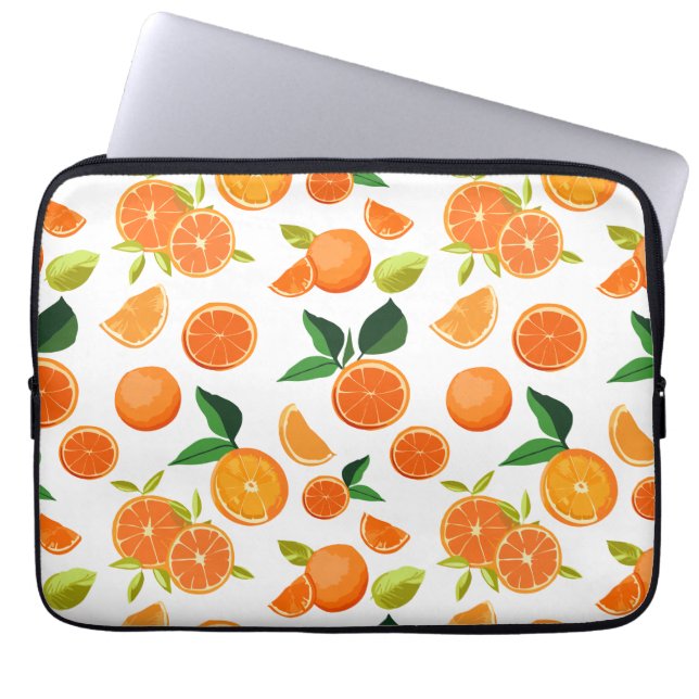 Capa Para Notebook Padrão laranja (Frente)