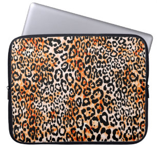 Capa Para Notebook Padrão leopardo sem costura, prina de desenho man