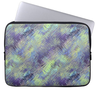 Capa Para Notebook Padrão Líquido Azul Tanzanita