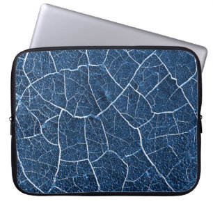 Capa Para Notebook Padrão marinho Azul Natureza Abstrato