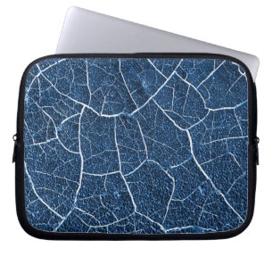 Capa Para Notebook Padrão marinho Azul Natureza Abstrato