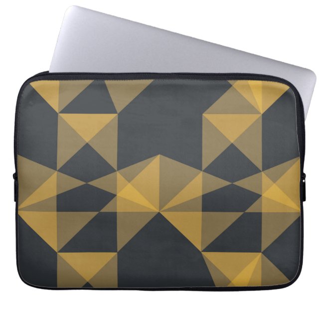 Capa Para Notebook Padrão moderno, abstrato, geométrico (Frente)