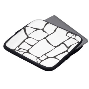 Capa Para Notebook Padrão Moderno de Pedra Abstrata