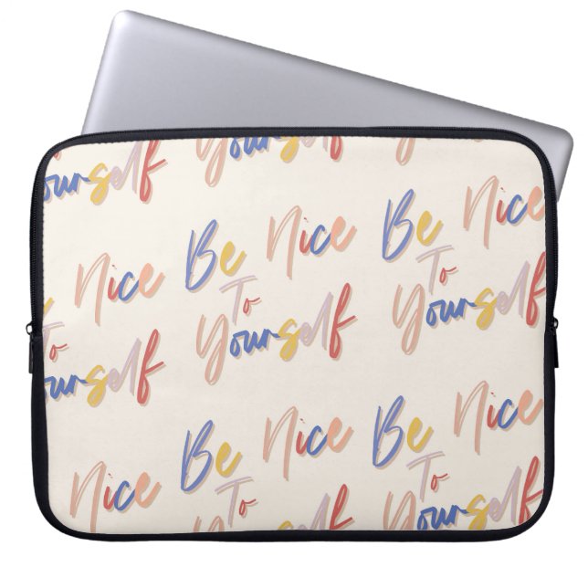 Capa Para Notebook Padrão Motivacional Colorido (Frente)