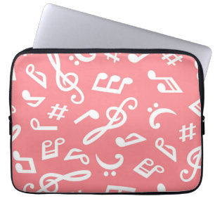 Capa Para Notebook Padrão musical