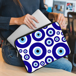 Capa Para Notebook Padrão Olho do Mal, Olho Grego, Olho Turco, Nazar