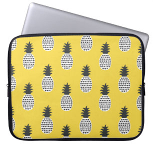 Capa Para Notebook Padrão perfeito de abacaxi divertido