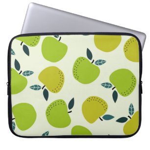 Capa Para Notebook Padrão perfeito de maçã. ilustração do tema de fru