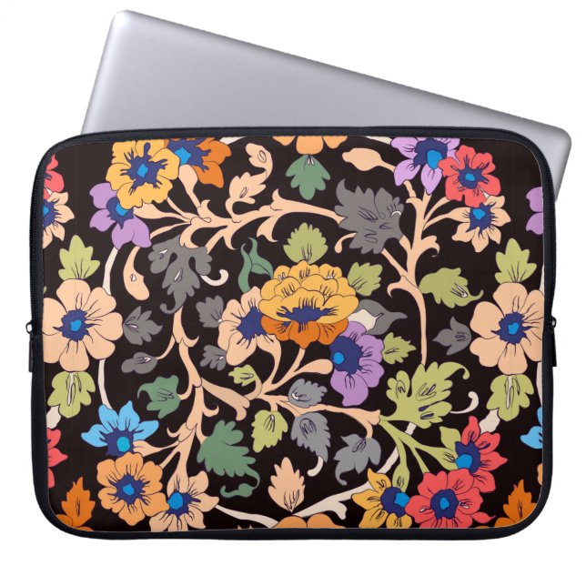 Capa Para Notebook padrão perfeito. ornamento floral islâmico clássic (Frente)