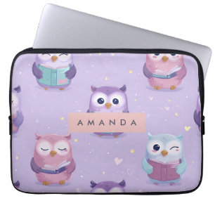 Capa Para Notebook Padrão Personalizado de Pastel Whimsical