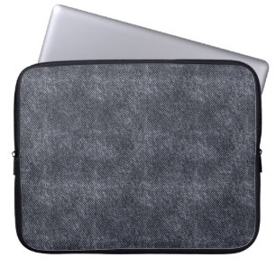 Capa Para Notebook Padrão preto de denim