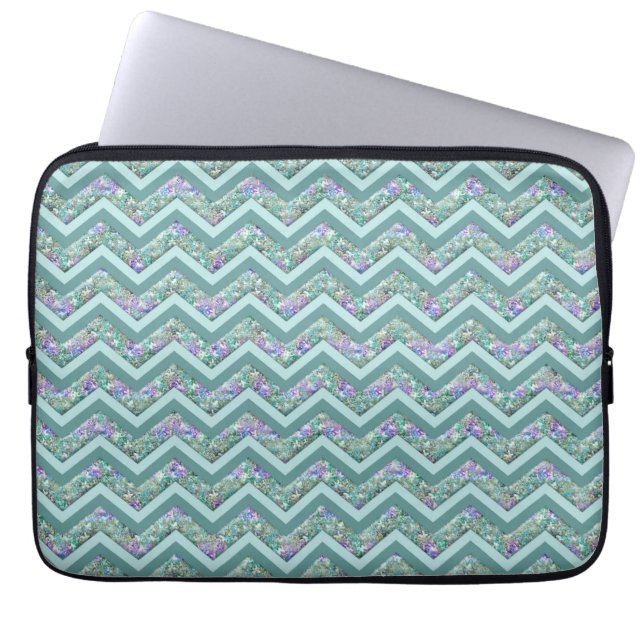 Capa Para Notebook Padrão Rainbow Foil ZigZag (Frente)