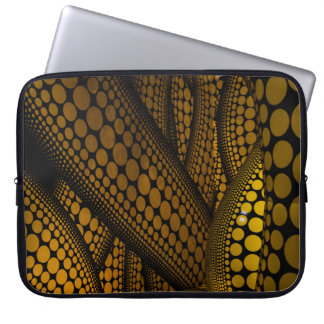 Capa Para Notebook Padrão retroativo e amarelo