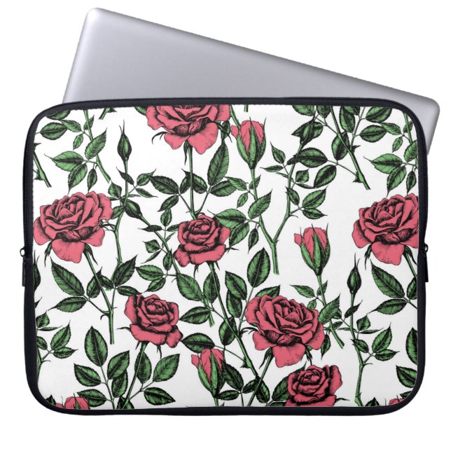 Capa Para Notebook padrão rosa (Frente)
