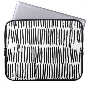 Capa Para Notebook Padrão sem costura com elementos verticais desenh
