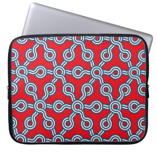 Capa Para Notebook padrão sem costura de latência gráfica com hex