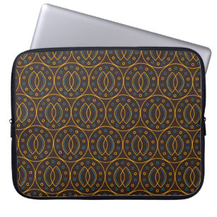Capa Para Notebook Padrão sem costura no estilo batik indonésio no