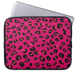 Capa Para Notebook padrão sem descontinuidades do leopardo abstrato m