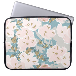 Capa Para Notebook Padrão simples e sem costura do fluxo de guaches d