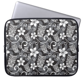 CAPA PARA NOTEBOOK PADRÃO TIKI LUAU (CARVÃO)