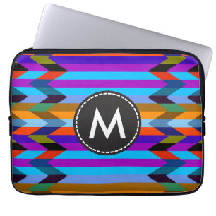Capa Para Notebook Padrão Trendy Chevron Stripes #18