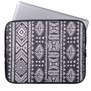 Capa Para Notebook Padrão tribal de ilustração contínua