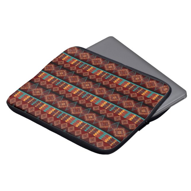 Capa Para Notebook Padrão tribal sudoeste (Frente Topo)