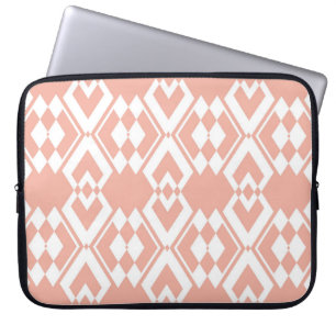 Capa Para Notebook Padrão uniforme de abstrato de cor rosa de flor de